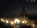 Archiv Foto Webcam Dresden - Frauenkirche und Neumarkt 03:00