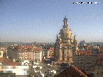 Archiv Foto Webcam Dresden - Frauenkirche und Neumarkt 09:00