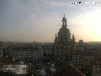Archiv Foto Webcam Dresden - Frauenkirche und Neumarkt 06:00