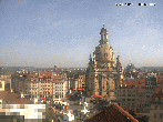 Archiv Foto Webcam Dresden - Frauenkirche und Neumarkt 09:00