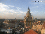 Archiv Foto Webcam Dresden - Frauenkirche und Neumarkt 18:00