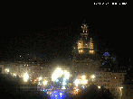 Archiv Foto Webcam Dresden - Frauenkirche und Neumarkt 23:00