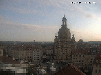 Archiv Foto Webcam Dresden - Frauenkirche und Neumarkt 08:00