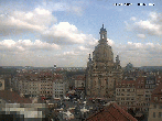 Archiv Foto Webcam Dresden - Frauenkirche und Neumarkt 09:00