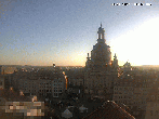 Archived image Webcam Dresden - Frauenkirche and Neumarkt square 05:00