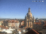 Archived image Webcam Dresden - Frauenkirche and Neumarkt square 09:00