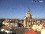Archived image Webcam Dresden - Frauenkirche and Neumarkt square 15:00