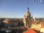 Archived image Webcam Dresden - Frauenkirche and Neumarkt square 17:00