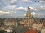 Archiv Foto Webcam Dresden - Frauenkirche und Neumarkt 11:00