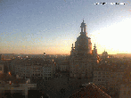 Archived image Webcam Dresden - Frauenkirche and Neumarkt square 04:00