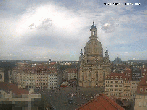 Archiv Foto Webcam Dresden - Frauenkirche und Neumarkt 12:00