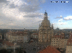 Archiv Foto Webcam Dresden - Frauenkirche und Neumarkt 15:00