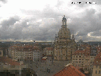 Archiv Foto Webcam Dresden - Frauenkirche und Neumarkt 11:00