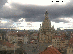 Archiv Foto Webcam Dresden - Frauenkirche und Neumarkt 13:00