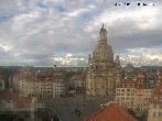 Archiv Foto Webcam Dresden - Frauenkirche und Neumarkt 15:00