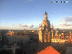 Archiv Foto Webcam Dresden - Frauenkirche und Neumarkt 17:00