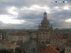 Archiv Foto Webcam Dresden - Frauenkirche und Neumarkt 08:00