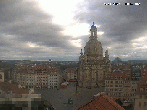 Archived image Webcam Dresden - Frauenkirche and Neumarkt square 09:00