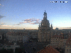 Archiv Foto Webcam Dresden - Frauenkirche und Neumarkt 17:00