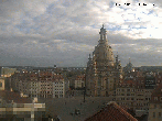 Archiv Foto Webcam Dresden - Frauenkirche und Neumarkt 08:00