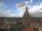 Archiv Foto Webcam Dresden - Frauenkirche und Neumarkt 16:00