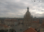 Archiv Foto Webcam Dresden - Frauenkirche und Neumarkt 08:00