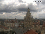 Archiv Foto Webcam Dresden - Frauenkirche und Neumarkt 13:00