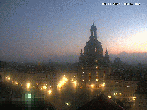 Archiv Foto Webcam Dresden - Frauenkirche und Neumarkt 05:00