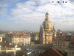 Archiv Foto Webcam Dresden - Frauenkirche und Neumarkt 10:00
