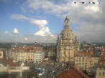 Archiv Foto Webcam Dresden - Frauenkirche und Neumarkt 11:00