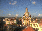 Archiv Foto Webcam Dresden - Frauenkirche und Neumarkt 15:00