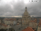 Archived image Webcam Dresden - Frauenkirche and Neumarkt square 09:00