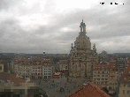 Archiv Foto Webcam Dresden - Frauenkirche und Neumarkt 13:00