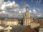 Archived image Webcam Dresden - Frauenkirche and Neumarkt square 11:00
