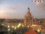 Archived image Webcam Dresden - Frauenkirche and Neumarkt square 17:00