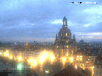 Archiv Foto Webcam Dresden - Frauenkirche und Neumarkt 06:00