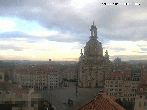 Archiv Foto Webcam Dresden - Frauenkirche und Neumarkt 07:00