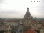 Archiv Foto Webcam Dresden - Frauenkirche und Neumarkt 13:00