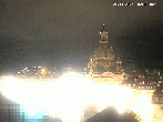Archived image Webcam Dresden - Frauenkirche and Neumarkt square 01:00