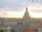 Archiv Foto Webcam Dresden - Frauenkirche und Neumarkt 06:00