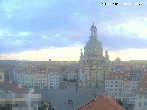 Archiv Foto Webcam Dresden - Frauenkirche und Neumarkt 07:00