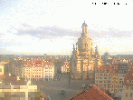 Archiv Foto Webcam Dresden - Frauenkirche und Neumarkt 08:00