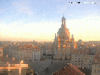 Archived image Webcam Dresden - Frauenkirche and Neumarkt square 06:00