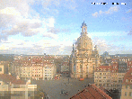 Archived image Webcam Dresden - Frauenkirche and Neumarkt square 09:00