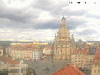 Archived image Webcam Dresden - Frauenkirche and Neumarkt square 11:00