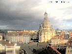 Archiv Foto Webcam Dresden - Frauenkirche und Neumarkt 10:00