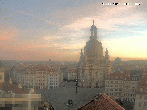Archived image Webcam Dresden - Frauenkirche and Neumarkt square 05:00