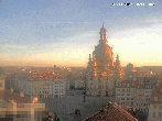Archived image Webcam Dresden - Frauenkirche and Neumarkt square 06:00
