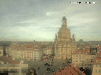 Archiv Foto Webcam Dresden - Frauenkirche und Neumarkt 11:00
