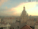 Archived image Webcam Dresden - Frauenkirche and Neumarkt square 05:00